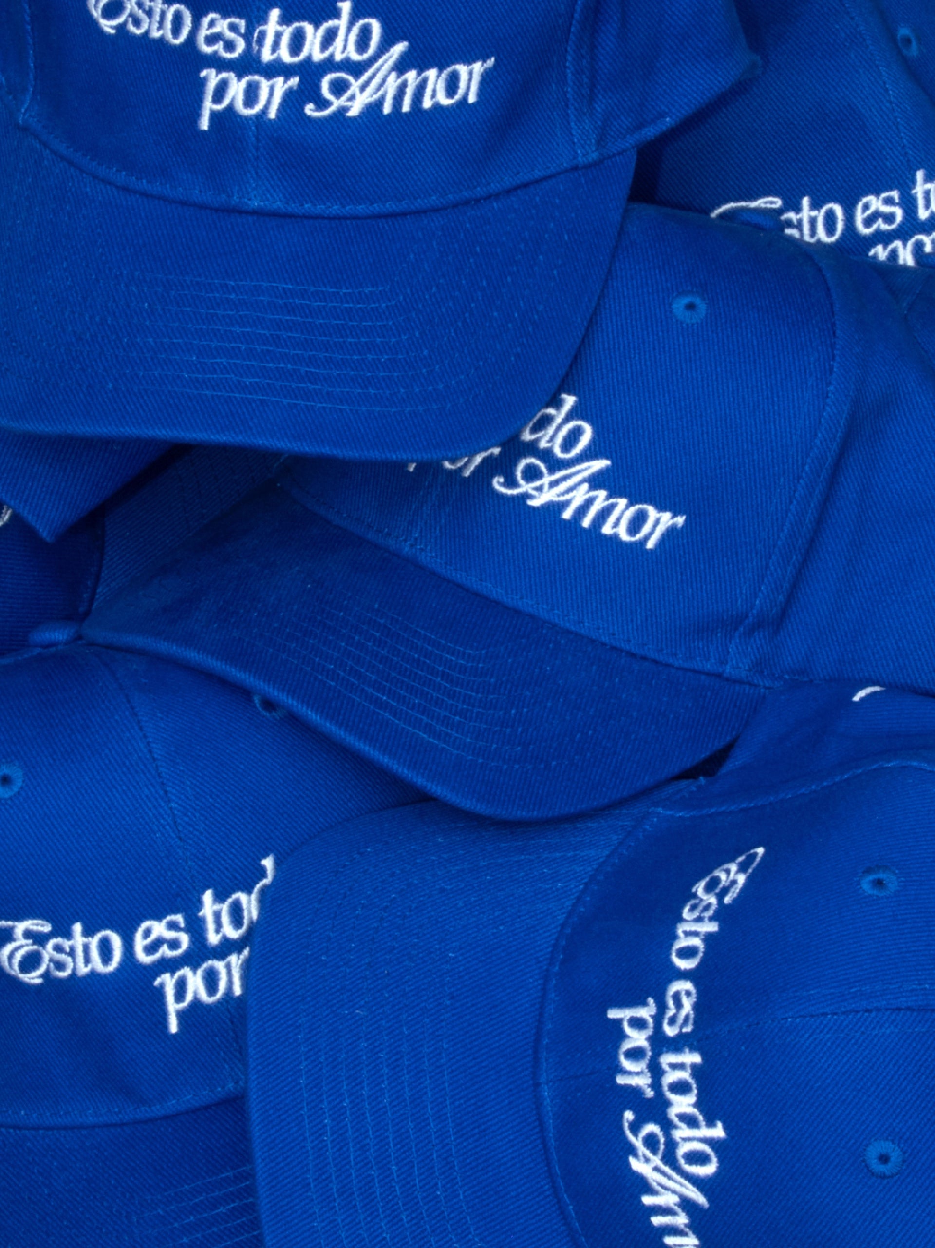 Gorras esto es todo por amor color azul