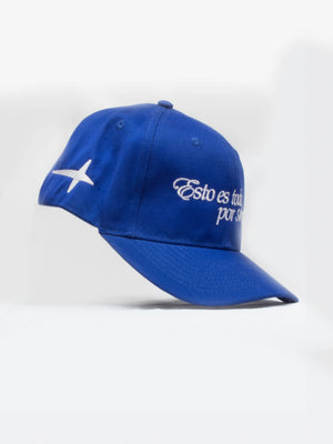 Gorra esto es todo por amor color azul