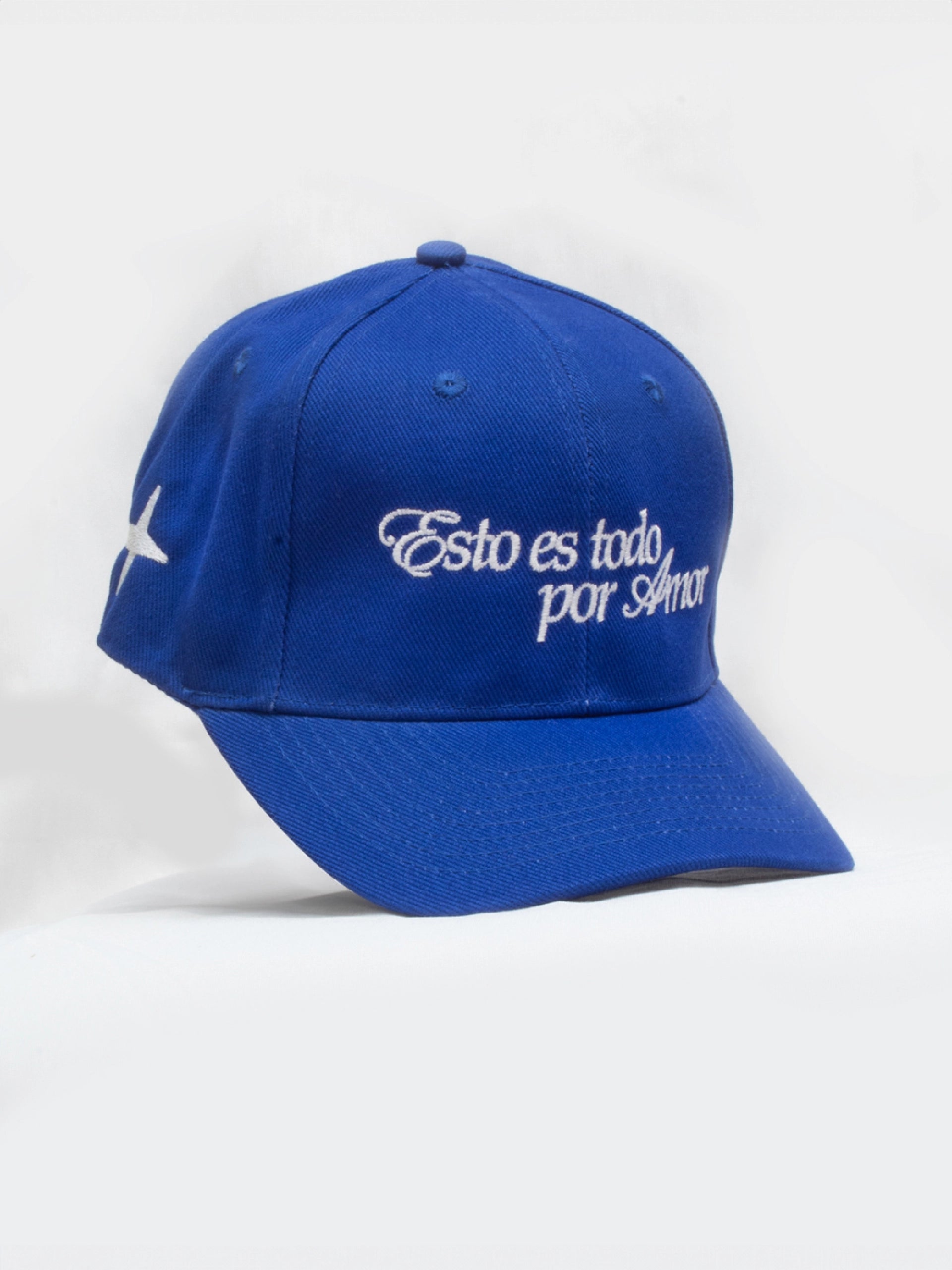 Gorra esto es todo por amor color azul