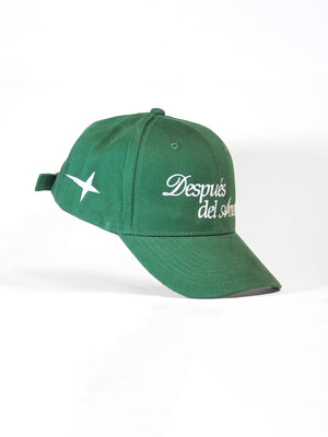 Gorra después del amor color verde