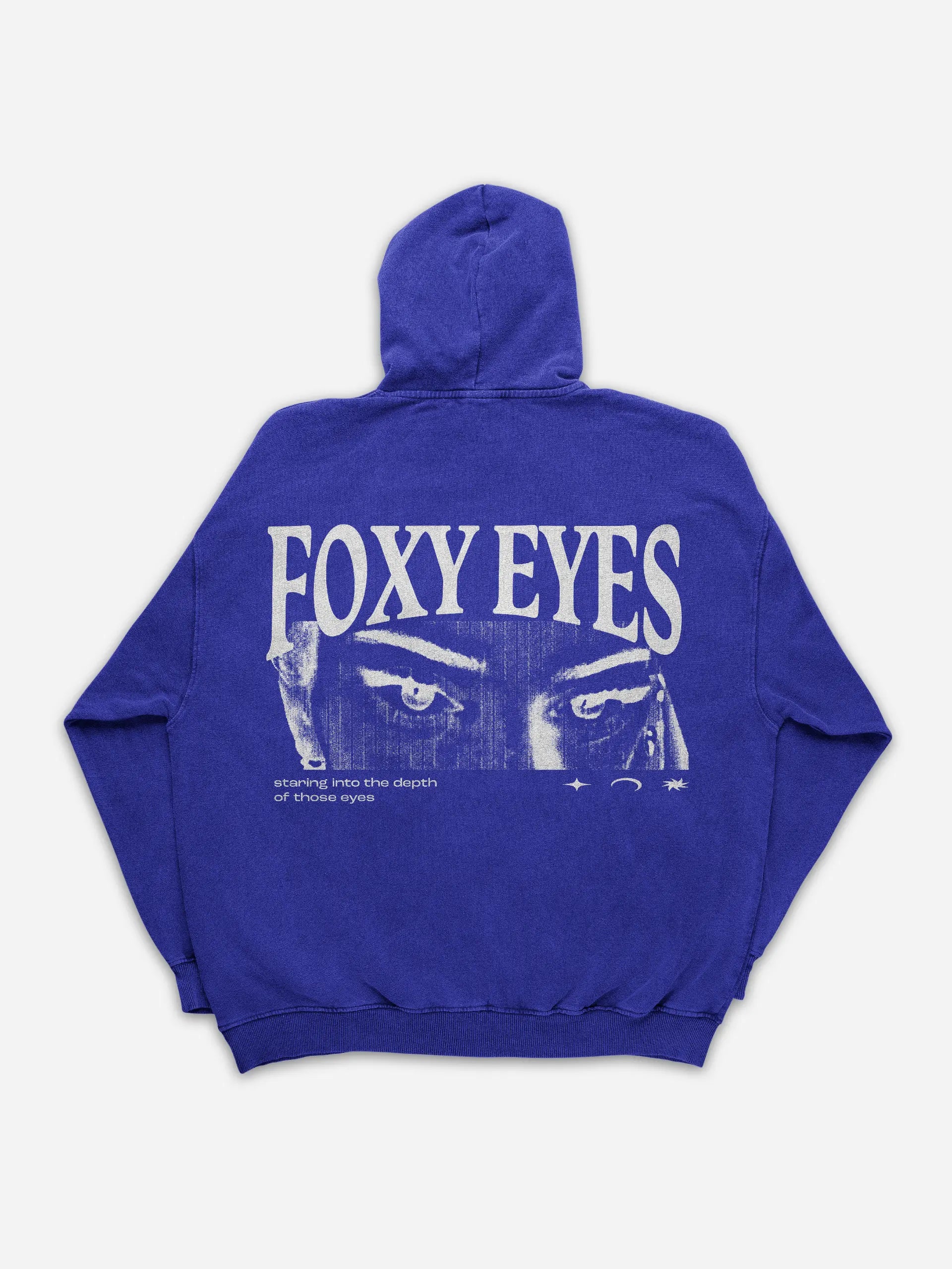 sudadera Foxy Eyes estilo Streetwear para hombre y mujer, gramaje 400